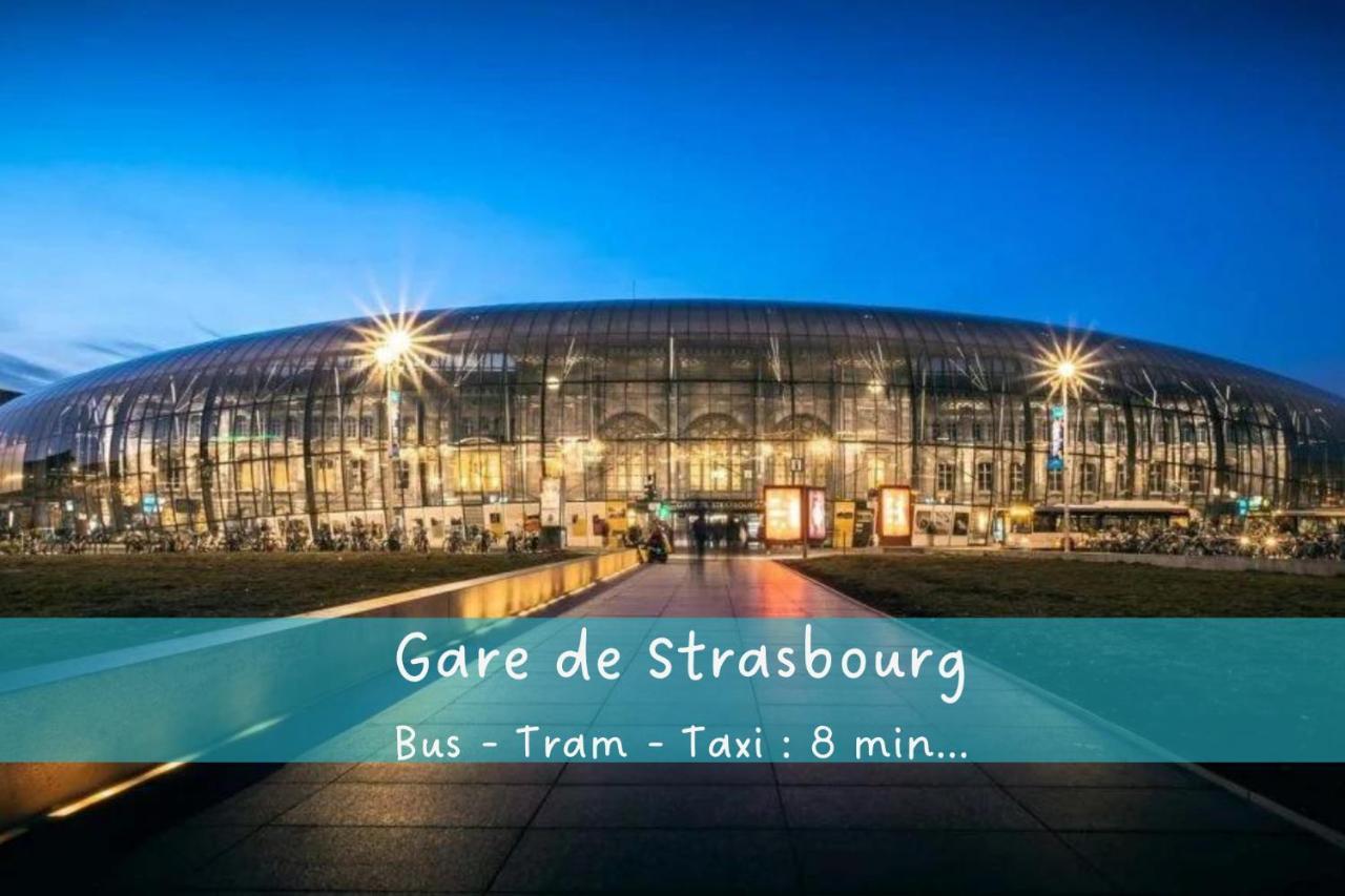 Апартаменти Vieux Schilik / Parking / Tram / Parlement / Proche Strasbourg Centre Шильтігайм Екстер'єр фото